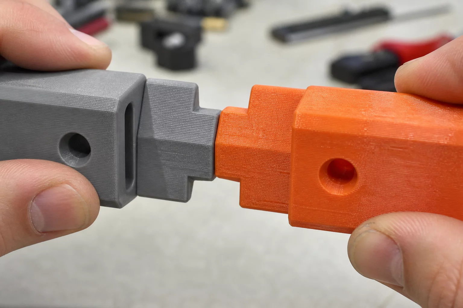 Fit Trial - 3D Printed Mating Parts Check